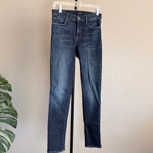 J Brand Skinny Leg Jeans Dark Wash Blue Womens Size 28